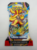 Sleeved Chaos Rising Booster Pack